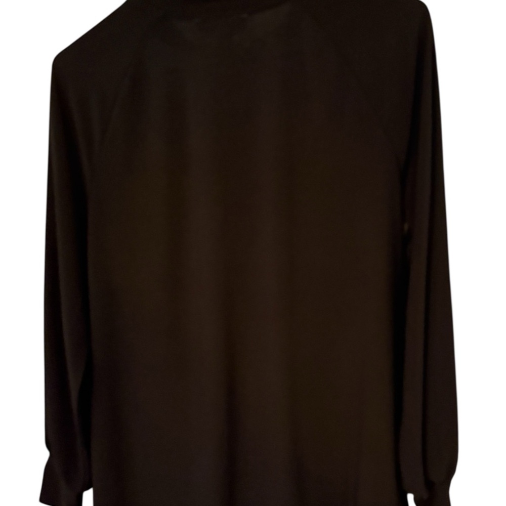 NWT Nine West Black Top with Gold Chain Detail NWT - Picture 4 of 12